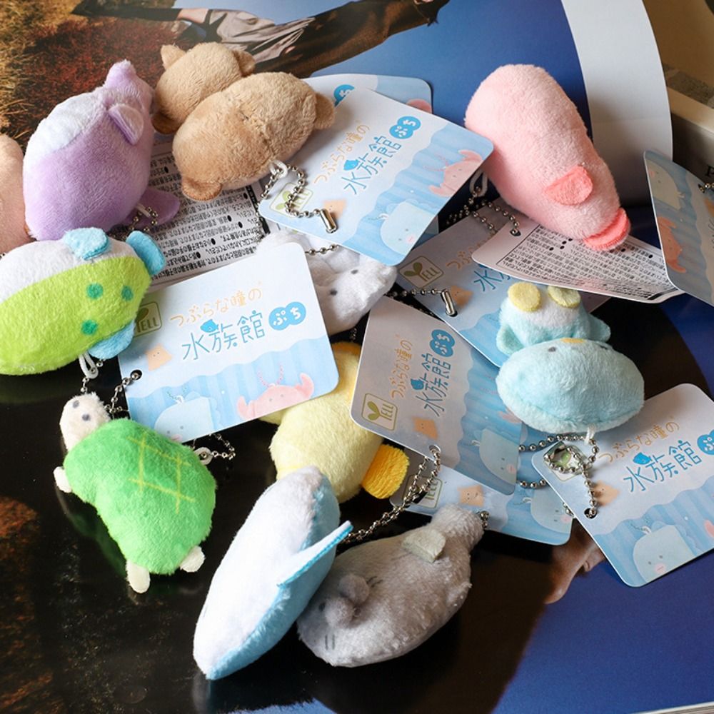 Aquarium Fish Keeping - Creative Cartoon Aquarium Plushies Pendant Stuffed