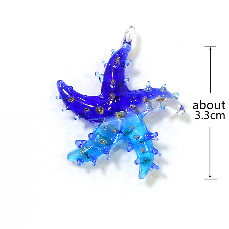 Mini Glass Starfish Pendant Co – Aquarium Fish Marine recenzja i cena