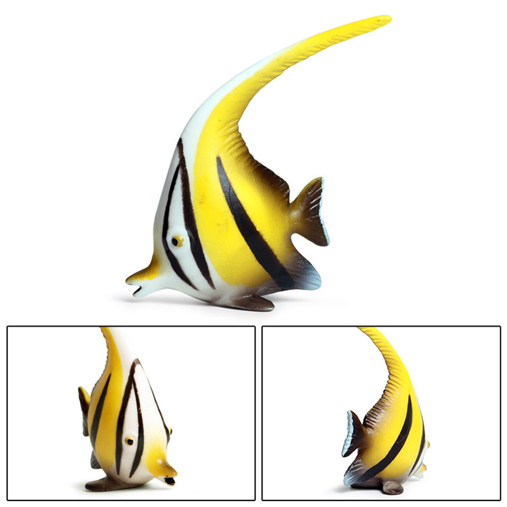 Lifelike Angelfish Plastic Aqu – Aquarium Fish Marine recenzja i cena