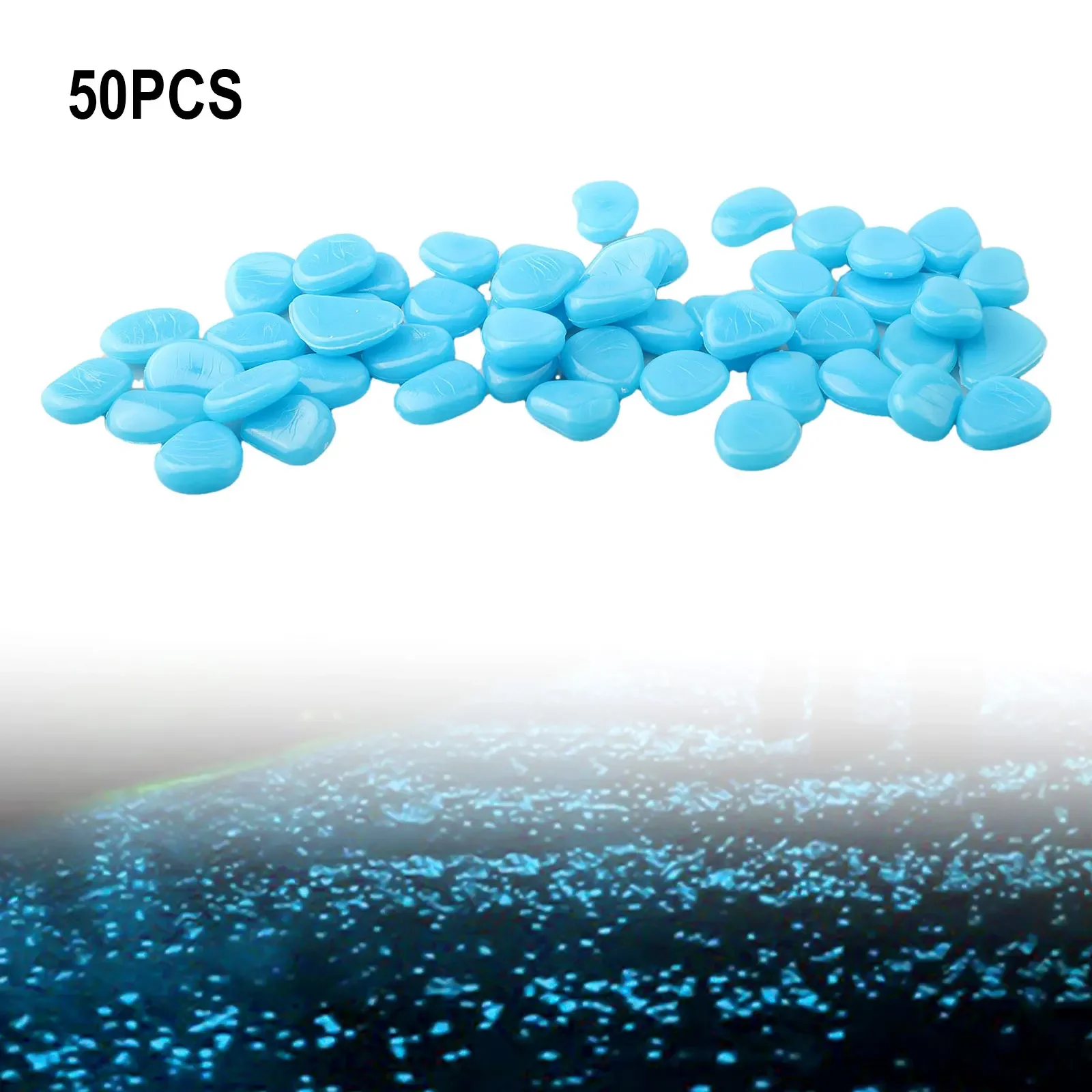 50PCS/Set Glow In The Dark Peb – Aquarium Fish Guppy recenzja i cena
