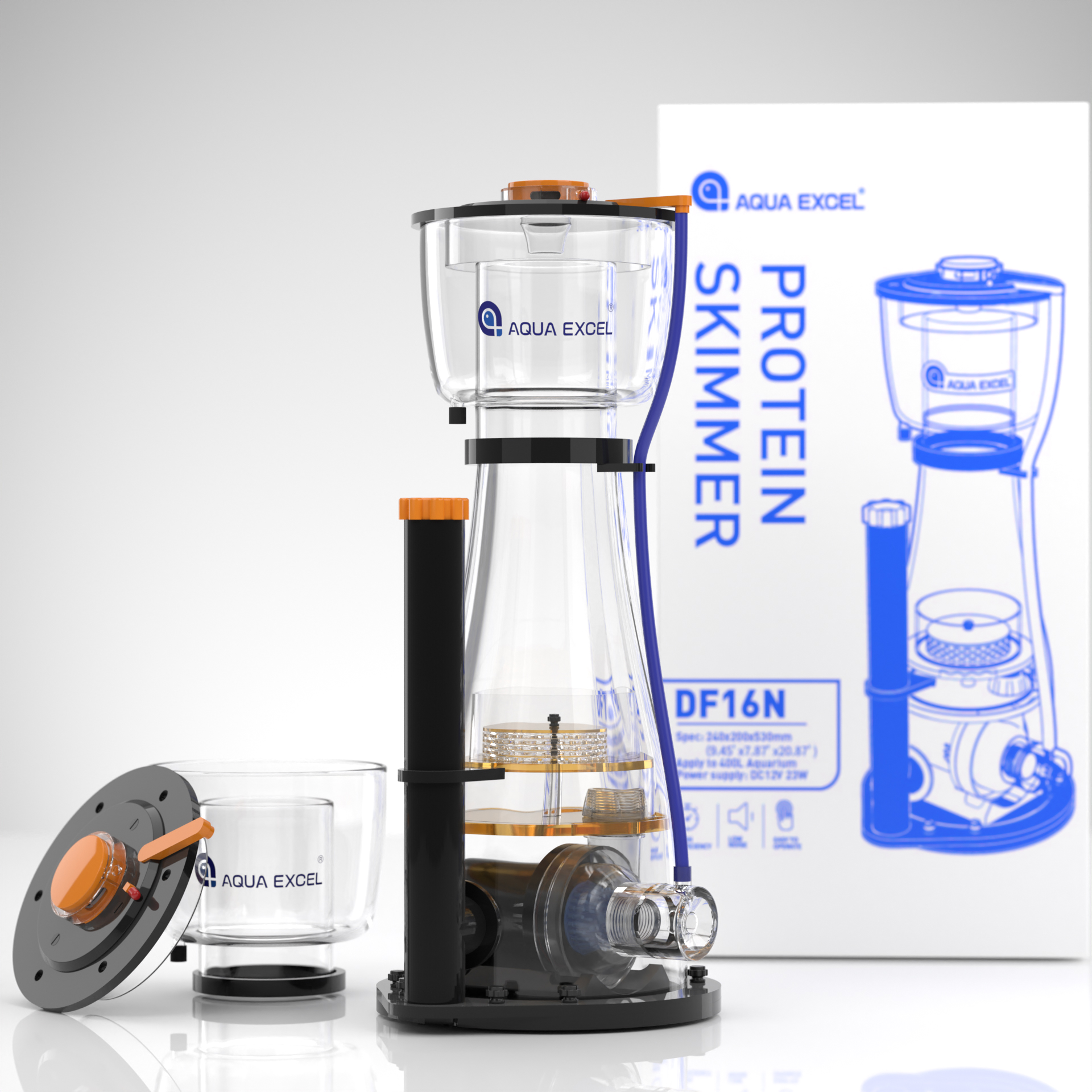 Hot Selling  AE-DF18N Modern I – Protein Skimmer Reef recenzja i cena