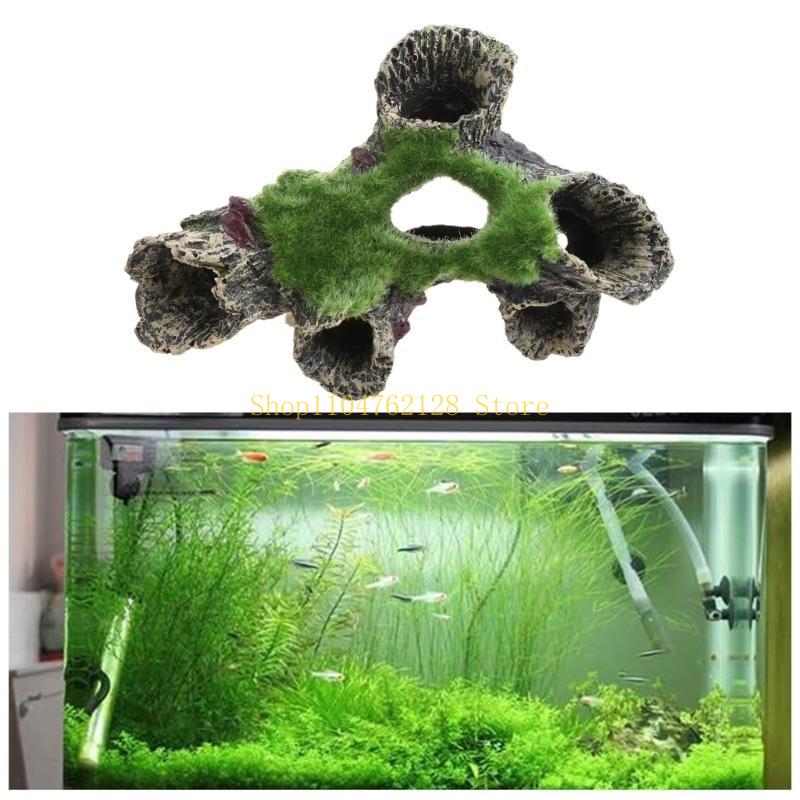 Aquarium Resin Cave Moss Tree  – Aquarium Fish For Sale recenzja i cena