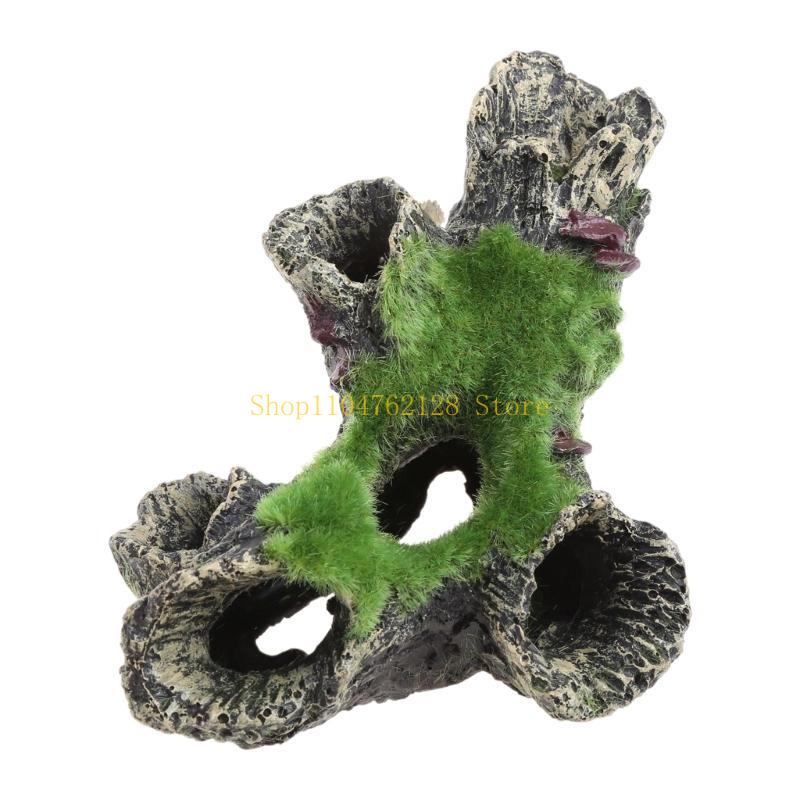Aquarium Resin Cave Moss Tree  – Aquarium Fish For Sale recenzja i cena