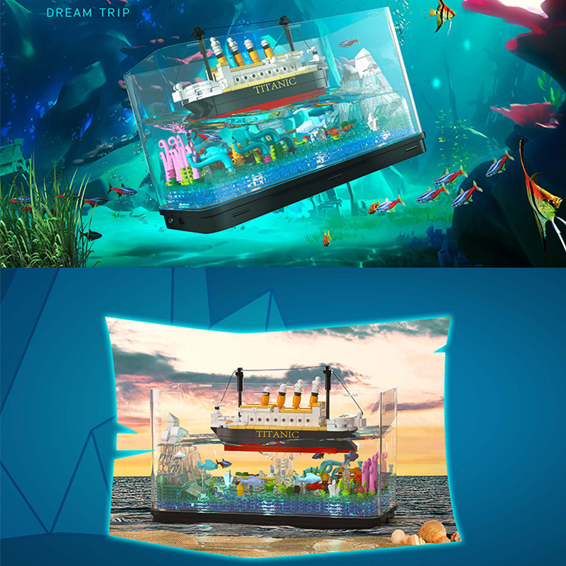 MOC Titanic Cruise Line Pirate – Aquarium Fish Keeping recenzja i cena
