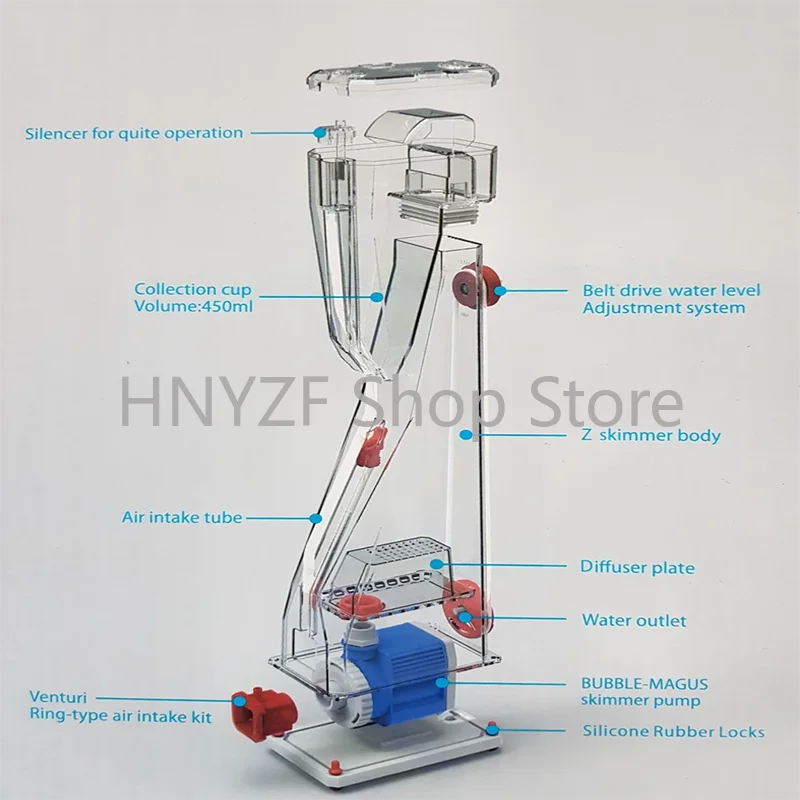 Bubble Magus Z5 Z6 Z7 Z8 Inter – Protein Skimmer Reef recenzja i cena