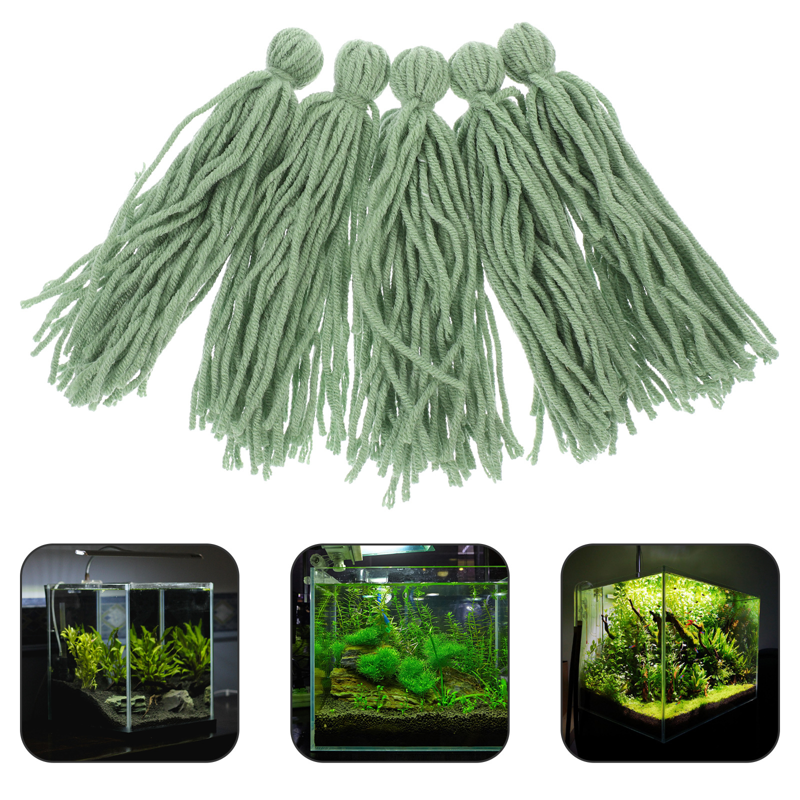 5pcs Spawning Mop For Fish Tan – Aquarium Fish Reproduction recenzja i cena