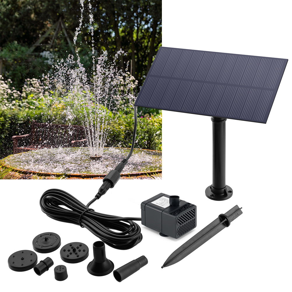 5W 5V Solar Water Pump Garden  – Aquarium Fish Guppy recenzja i cena