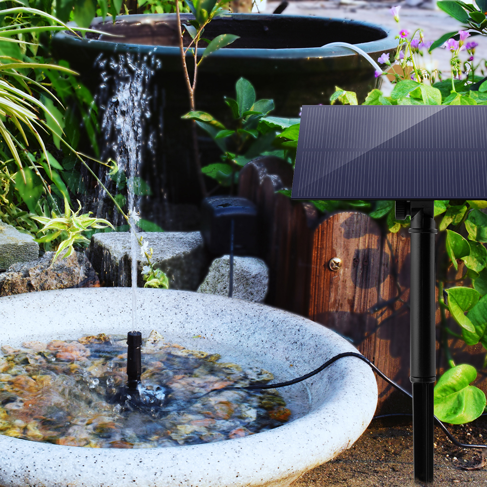 5W 5V Solar Water Pump Garden  – Aquarium Fish Guppy recenzja i cena