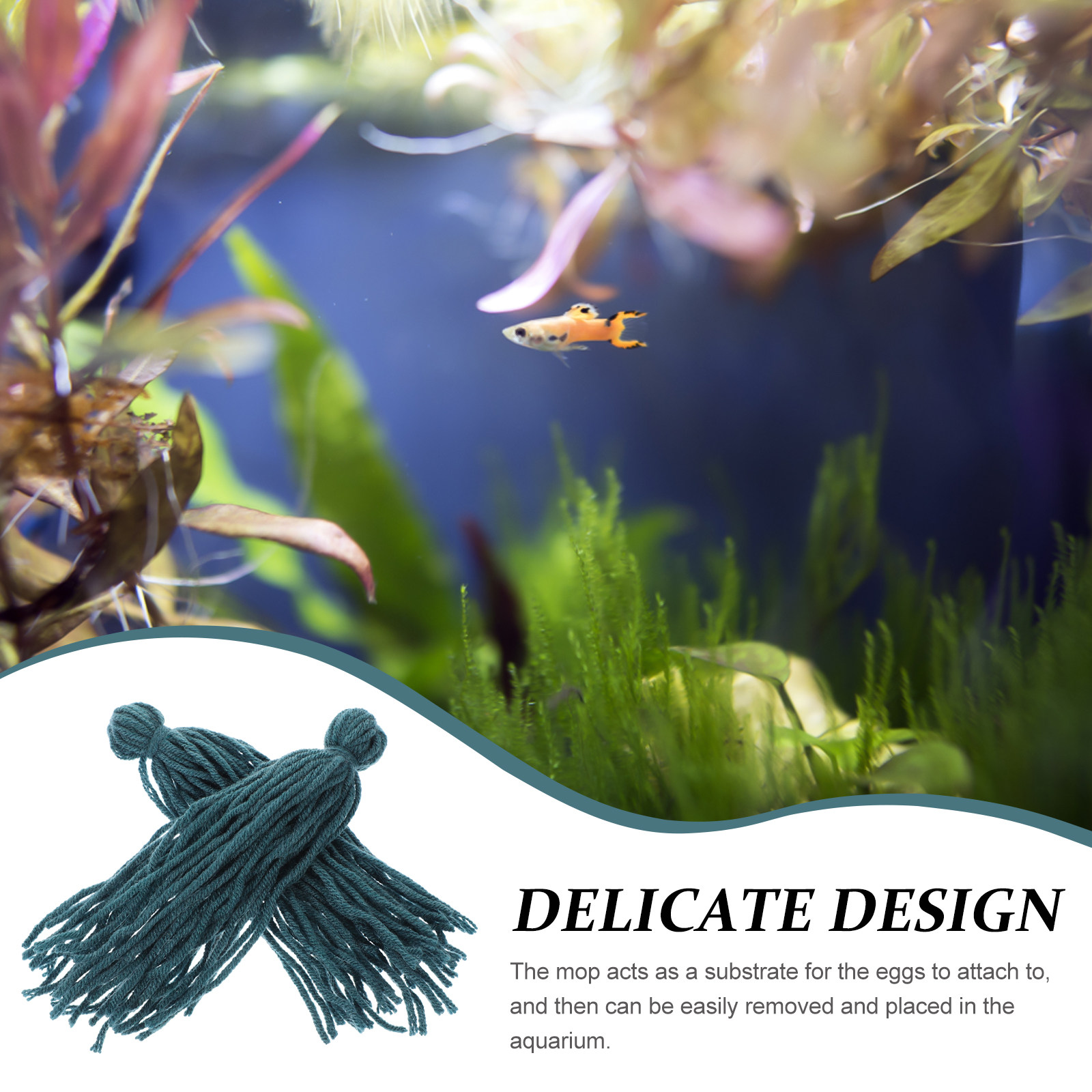 5 Pcs Mop Fish Floating Spawni – Aquarium Fish Reproduction recenzja i cena