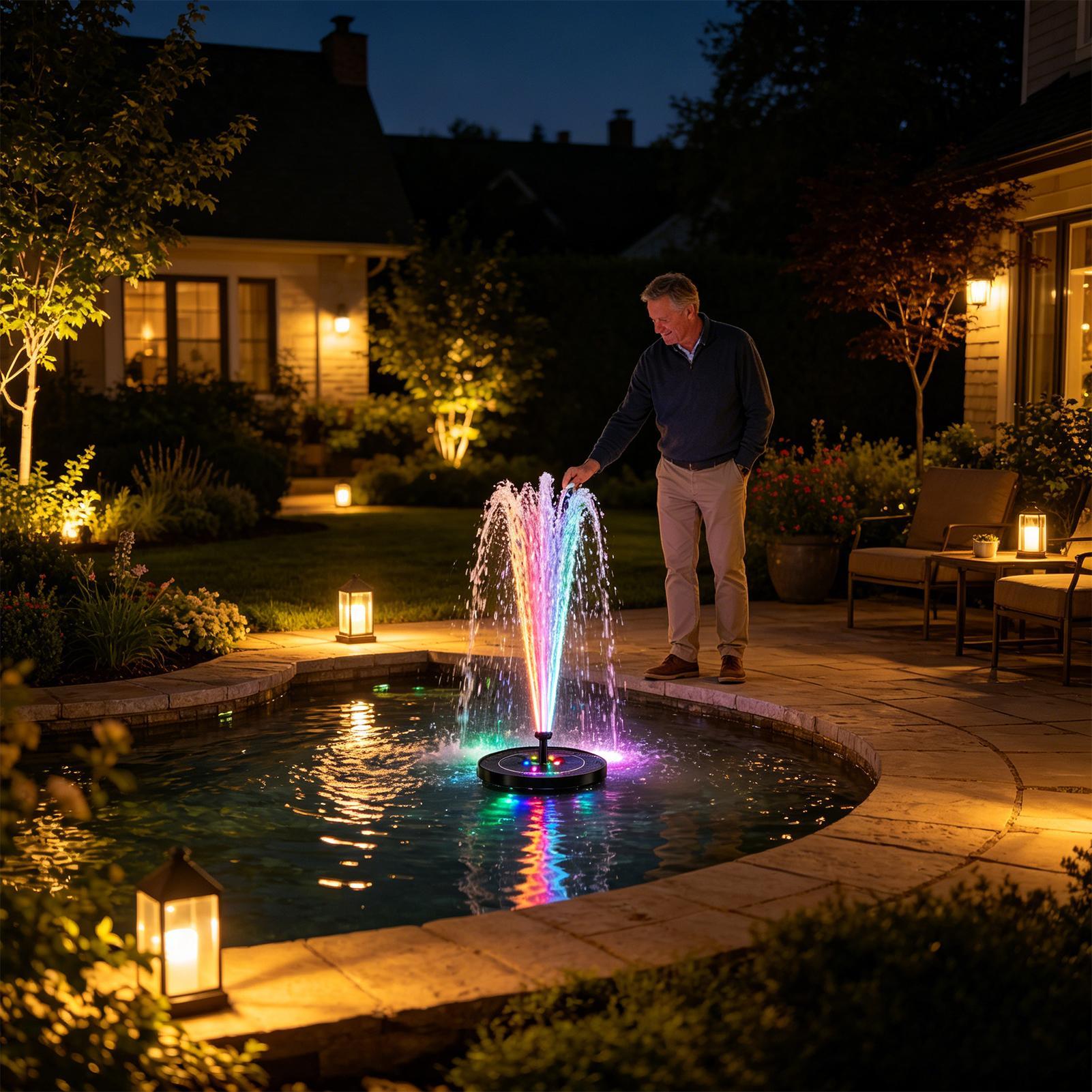 Floating Solar Bird Bath Fount – Aquarium Fish Marine recenzja i cena