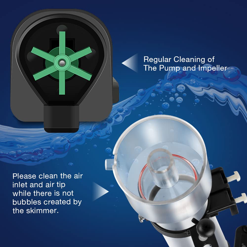 Adjustable water flow suspende – Protein Skimmer Reef recenzja i cena