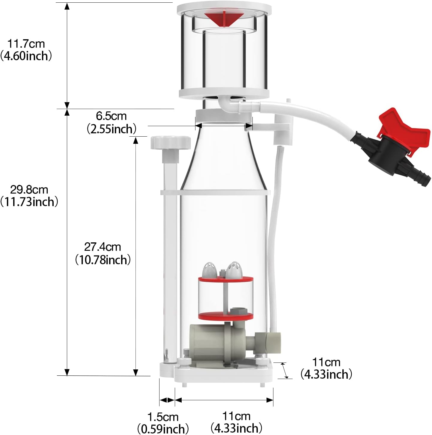 Protein Skimmer for Aquarium,  – Protein Skimmer Reef recenzja i cena