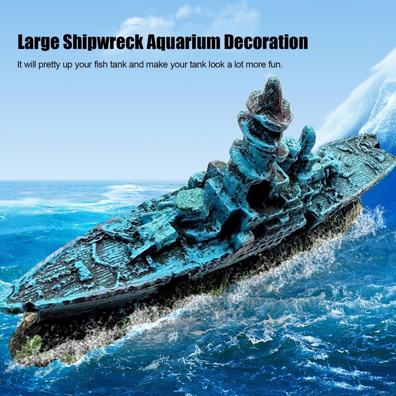 Fish Tank Shipwreck Fish Tank  – Aquarium Fish For Sale recenzja i cena